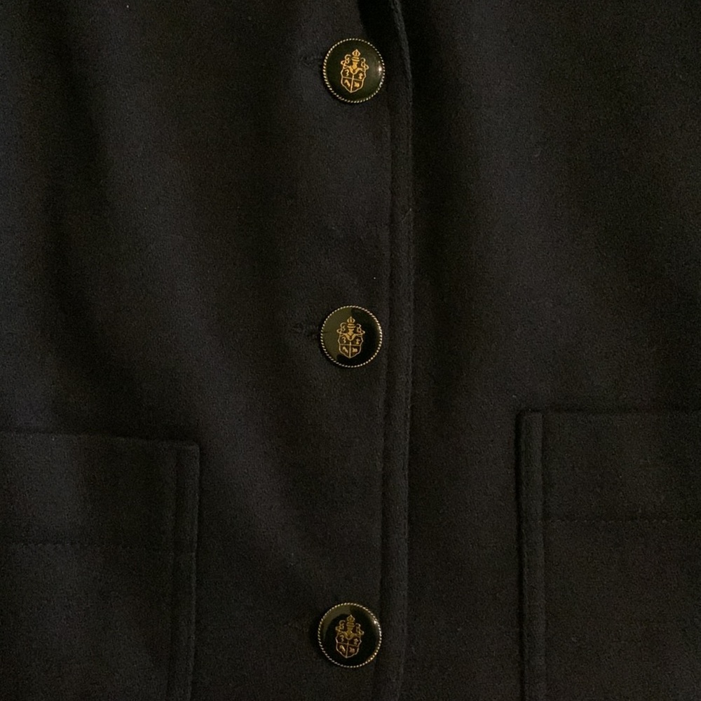 VTG The Limited Size Small Navy Blue Crested Blazer - Picture 7 of 8